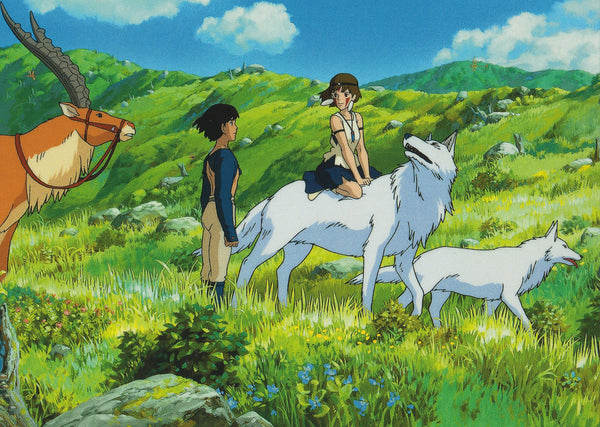Studio Ghibli - Princess Mononoke Postcard (1/7)