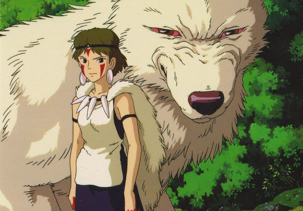 Studio Ghibli - Princess Mononoke Postcard (2/7)