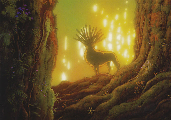 Studio Ghibli - Princess Mononoke Postcard (3/7)