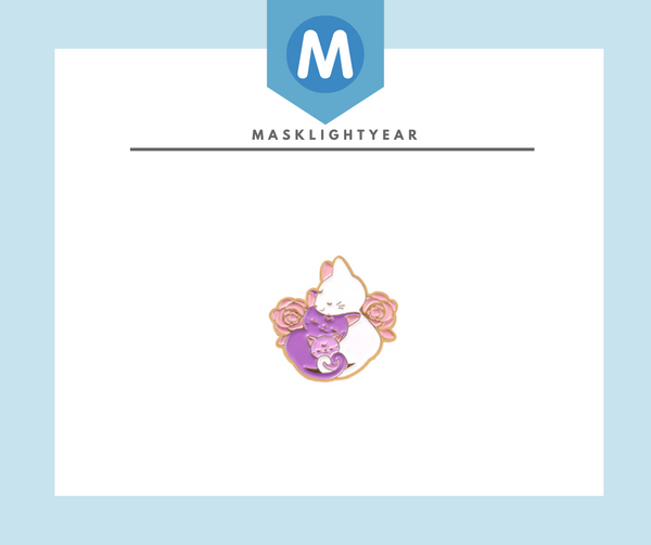 Enamel Pin: Sailor Moon Luna & Artemis Cats