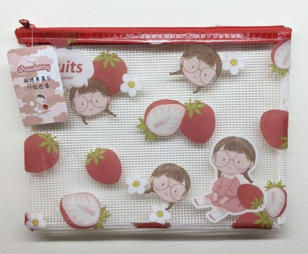 [FREE with USD25 purchase!] Fruits Strawberry Pouch
