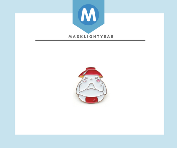 Enamel Pin: Studio Ghibli's Sprited Away - Radish sama