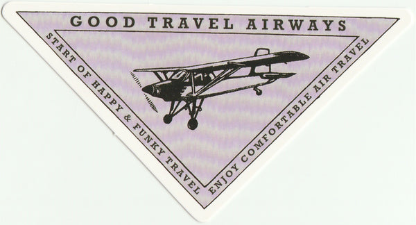 Travel Memories - T12 - Good Travel Airways Postcard