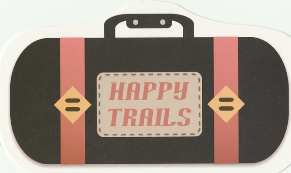 Travel Suitcase Postcard Collection CLT16