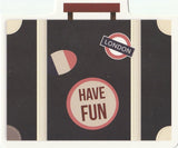 Travel Suitcase Postcard Collection CLT01