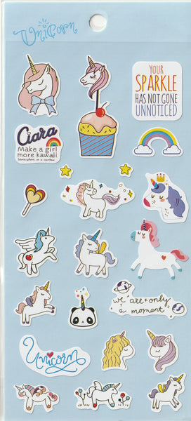 Unicorn Stickers Set A