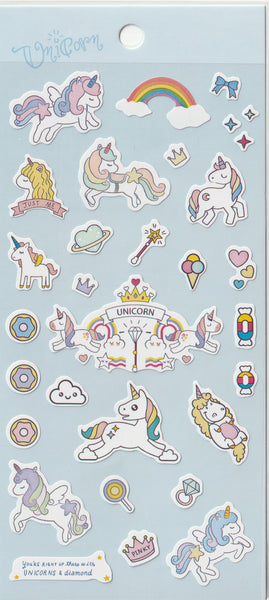 Unicorn Stickers Set B