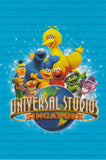 Universal Studios Singapore USS Postcard - Sesame Street SS01