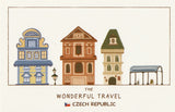 Wonderful Travel Famous Landmarks Postcard - Czech Republic