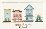 Wonderful Travel Famous Landmarks Postcard - Holland